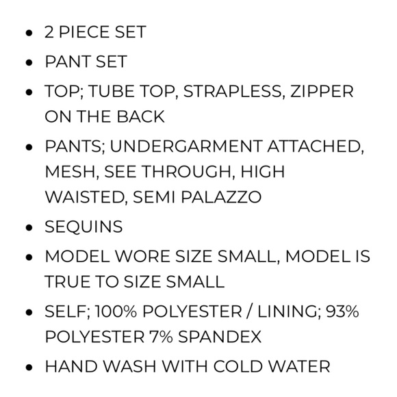 . Genie In A Bottle Barbie Pink Sequin Tube Top & Pants Set - Picture 4 of 9